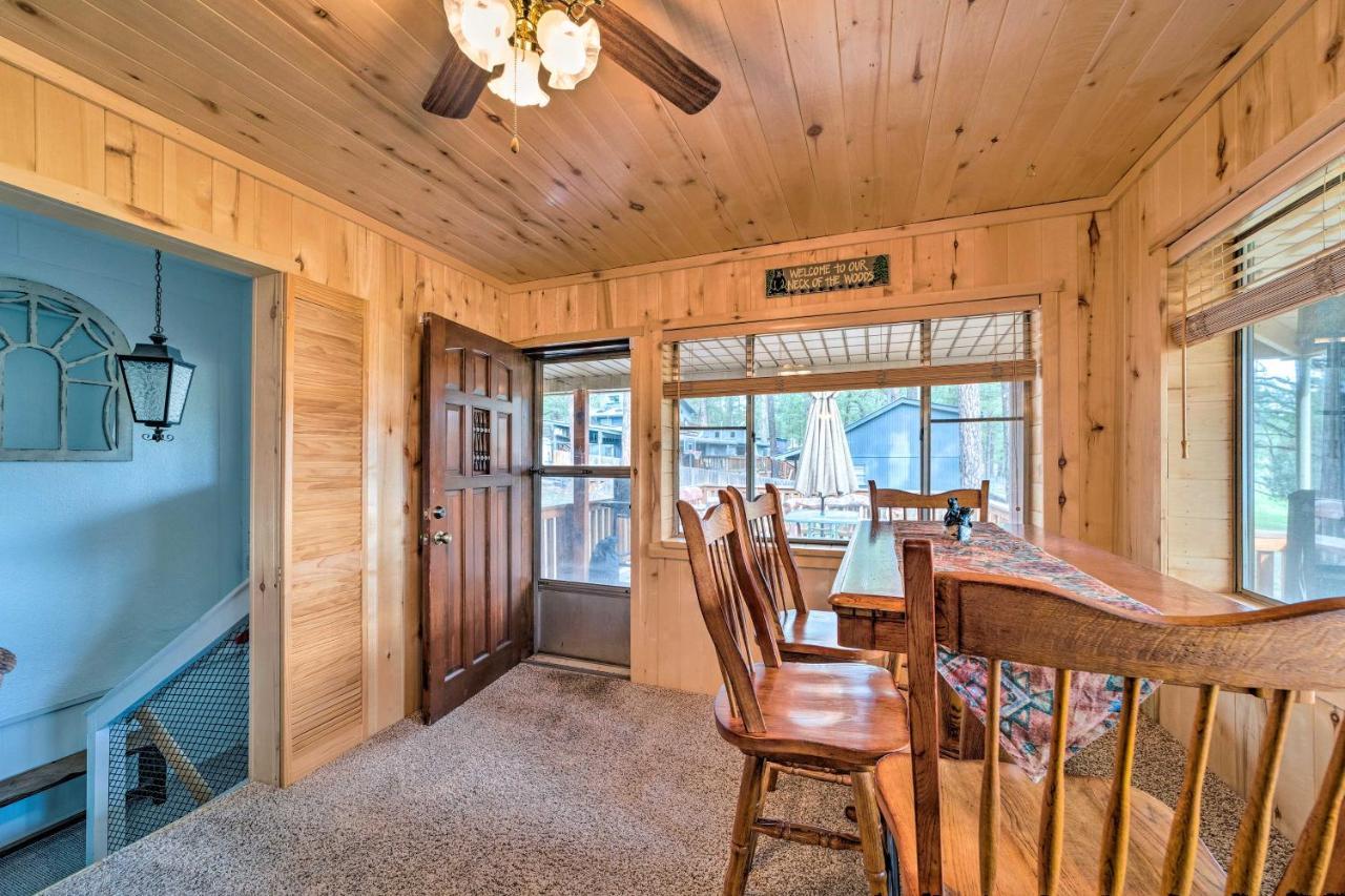Вилла Ruidoso Lil Mountain Getaway With Golf Course View Экстерьер фото